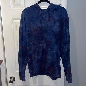 PacSun tie dye thin spring time hoodie